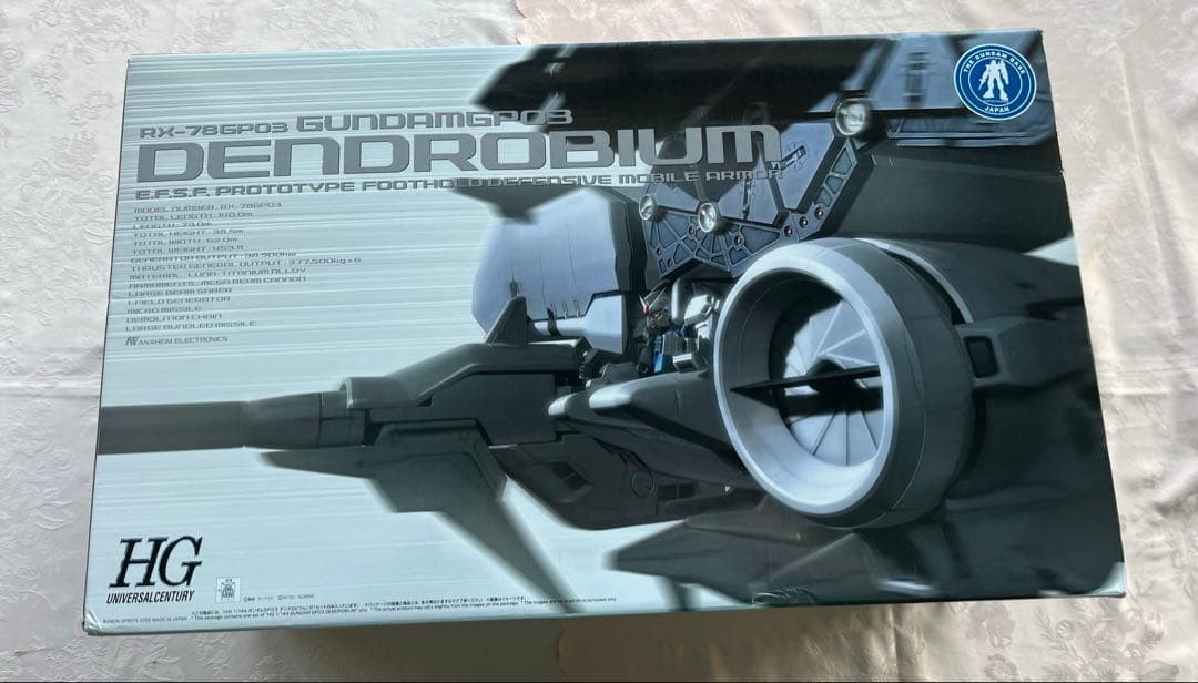 ガンプラ ガンダム試作3号機 デンドロビウム HG 0083