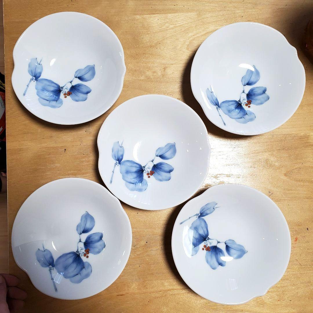 最終価格です】【未使用】香蘭社 山帰来 浅鉢揃 5枚 - メルカリ