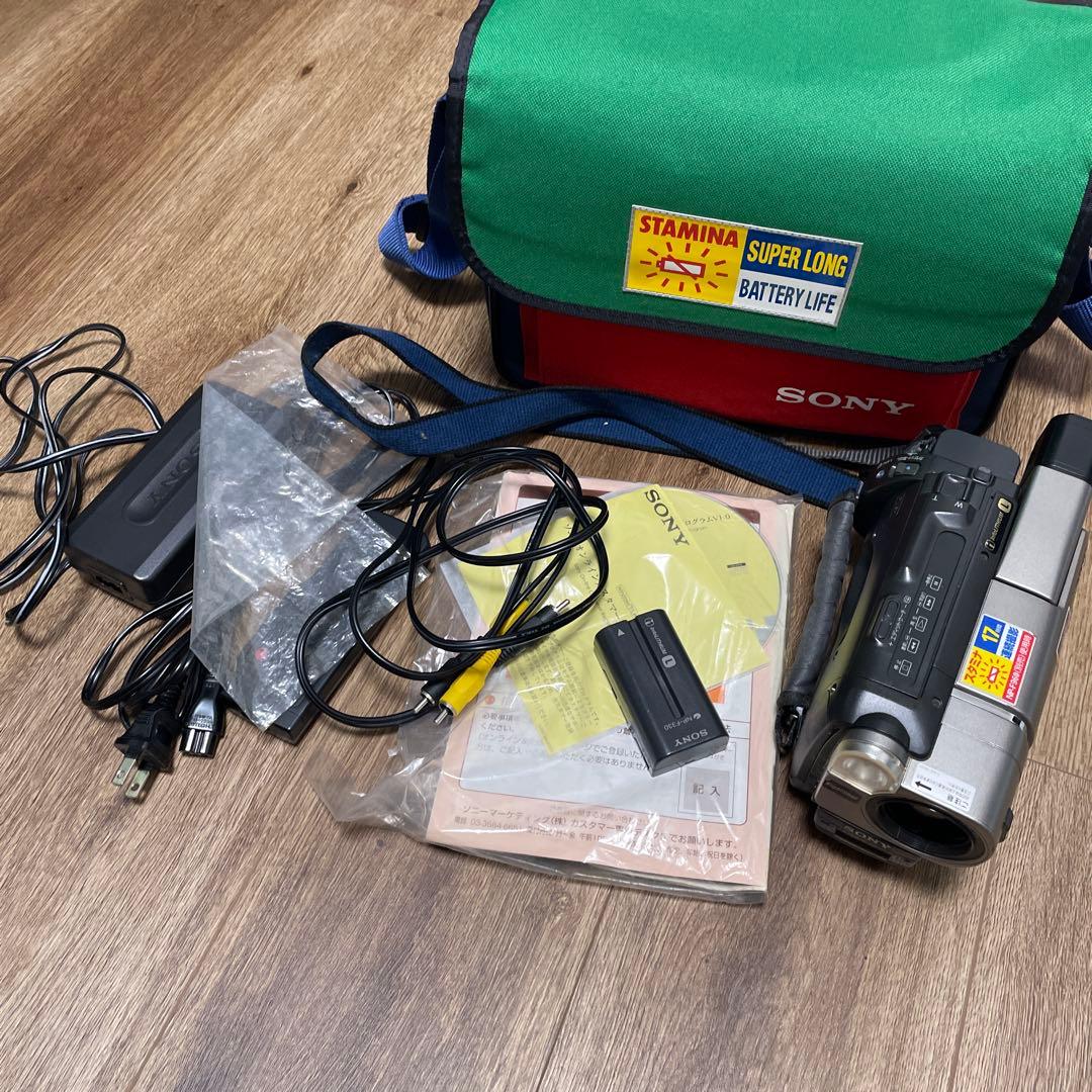 最終価格SONY videoHi8 Handycam 80X Sony CCD-TRV80 Stereo HI8 8mm Video camera Camcorder VCR Player