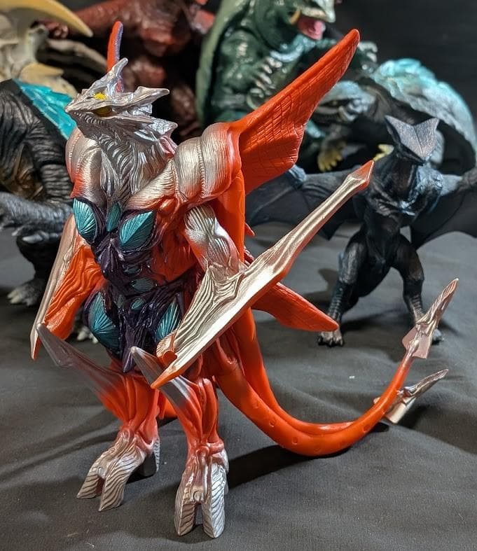 平成ガメラ＆対戦怪獣（バンダイ）ソフビフィギュア7体セット - メルカリ