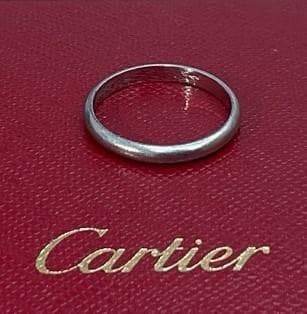 Cartier カルティエ リング サイズ53 Pt950