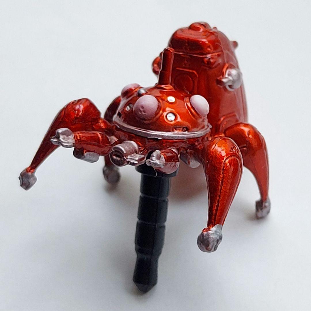 攻殻機動隊 タチコマ イヤホンジャックマスコット レッドA - メルカリ