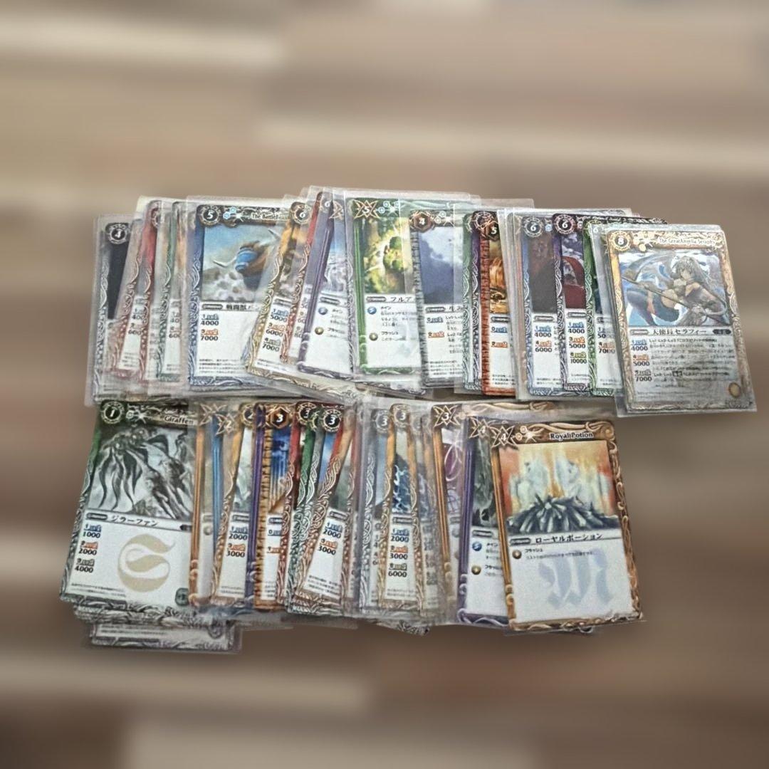 バトルスピリッツ バトスピ デッキ スリーブ付き 76枚セット - メルカリ