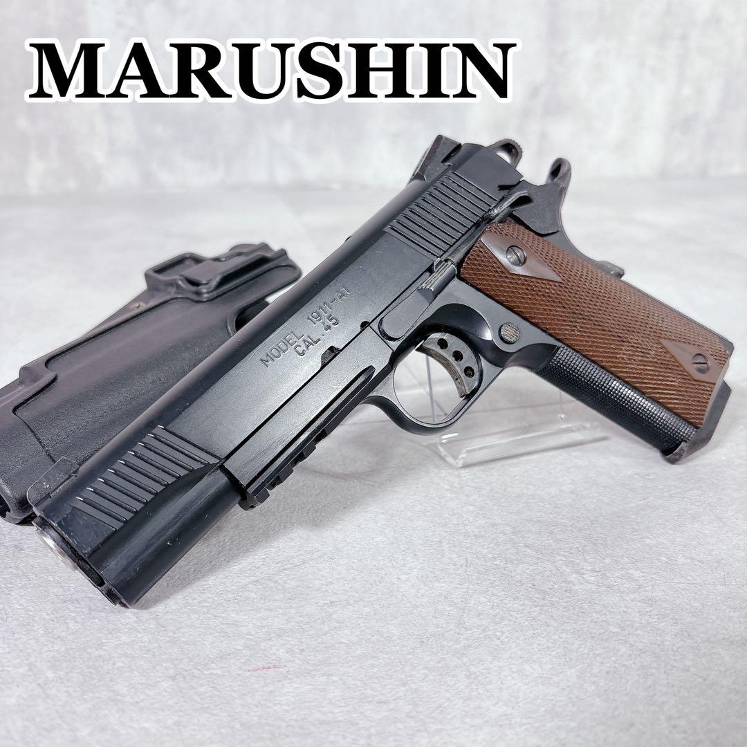 V436 マルシン工業 1911-A ガスガン エアガン ホルスター付属