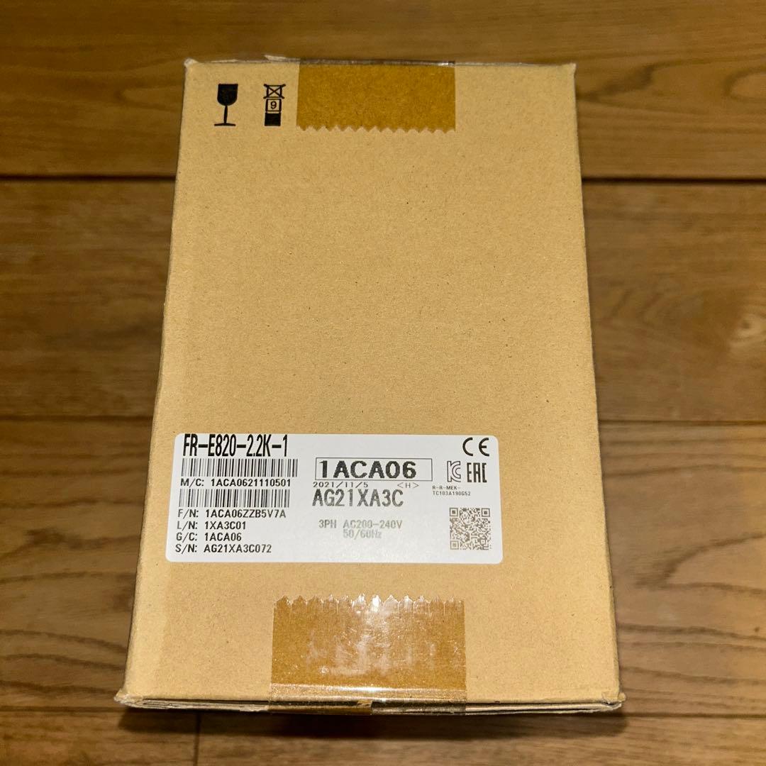 【新品】三菱 インバータ FR-E820-2.2K-1②
