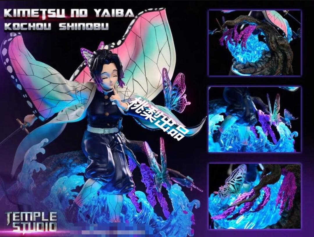 新品未開封『鬼滅の刃』蟲柱・胡蝶しのぶ TEMPLE ガレージキット