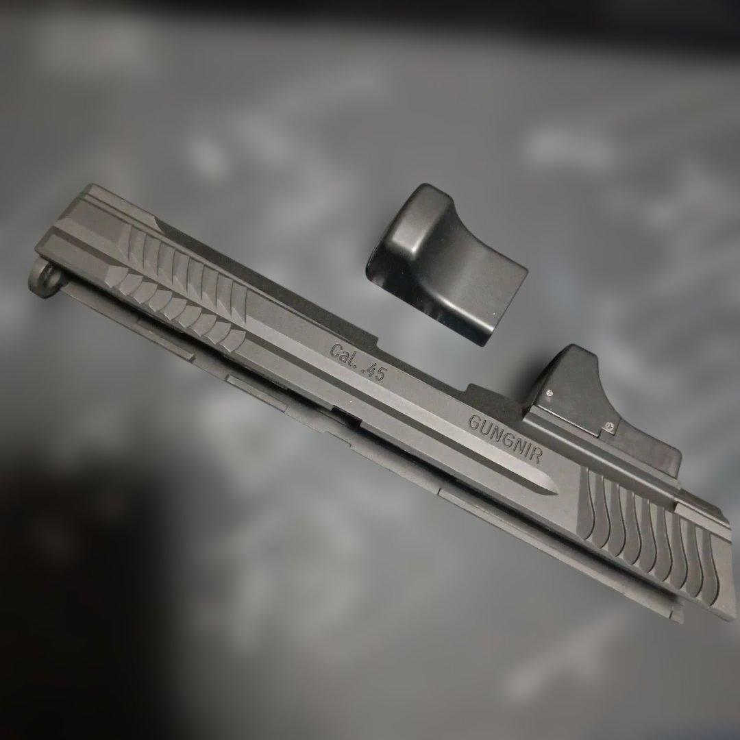 東京マルイ　ソーコムmk23 用スライド　ライラクス　ガングニール NINEBALL SOCOM Mk23 カスタムスライド GUNGNIR(ガングニール)