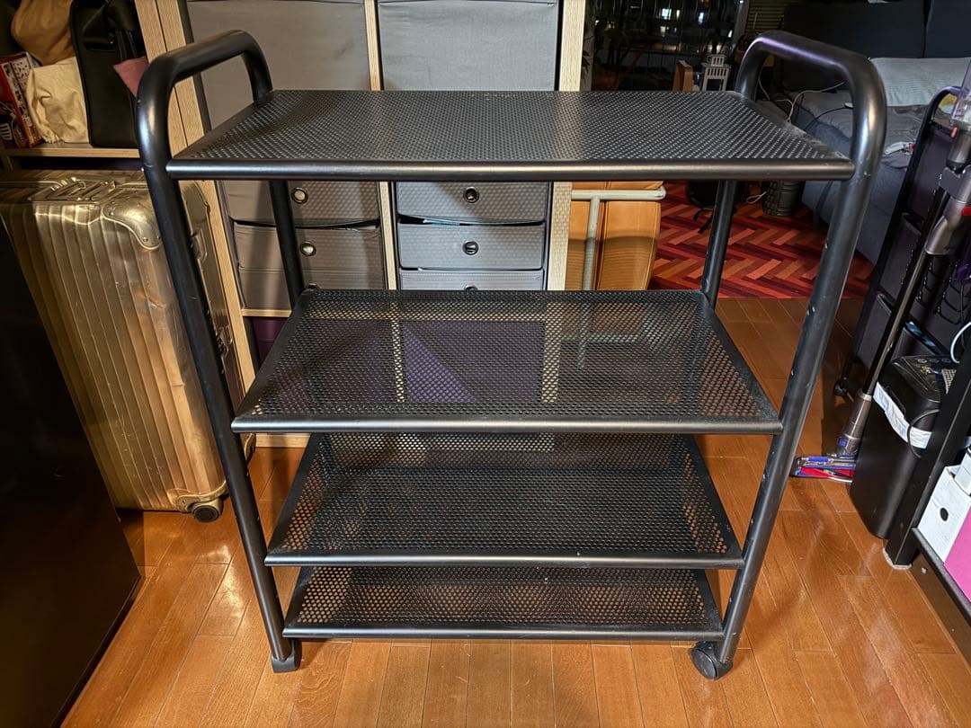 ビンテージ innovator イノベーター キャスターラック ワゴン - メルカリ