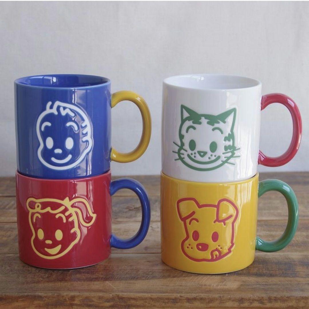 Osamu Goods オサムグッズ　マグカップ 4個セット Amazon.co.jp: 貴重レア オサムグッズ タピオカマグカップ 原田オサム