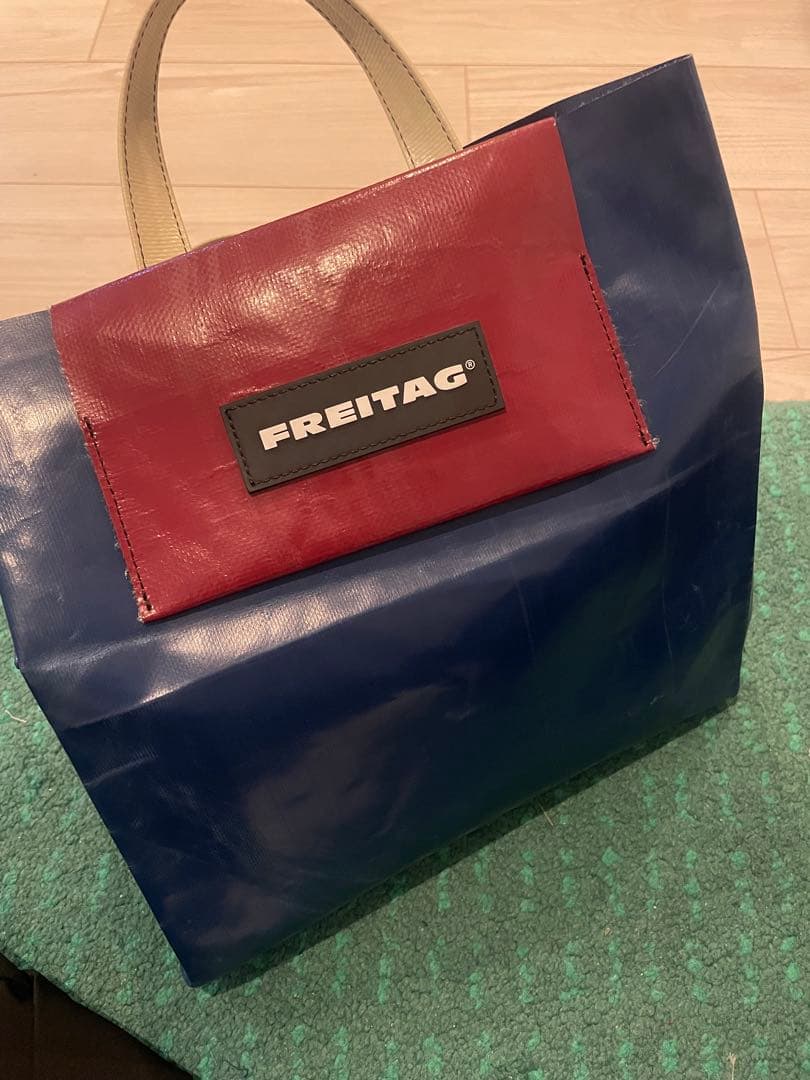 FREITAG F46 トートバッグ 青と赤