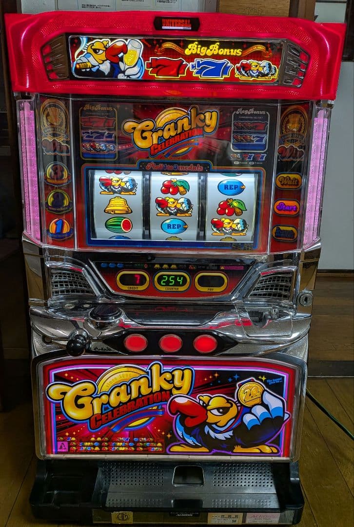 パチスロ 実機 クランキー セレブレーション【不要機】【送料無料】