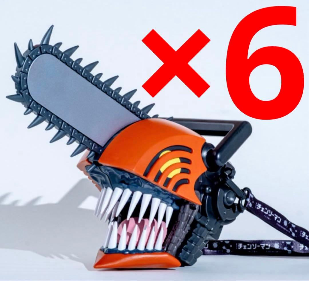 チェンソーマンヘッド型ポップコーンボックス　チェンソーマンレゼ編　6個セット