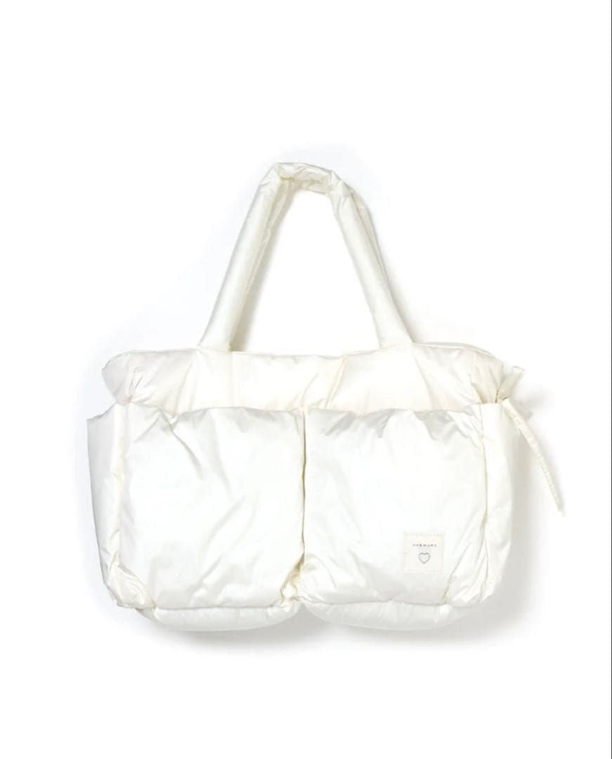 andmary アンドマリー Mary quilting bag white - メルカリ