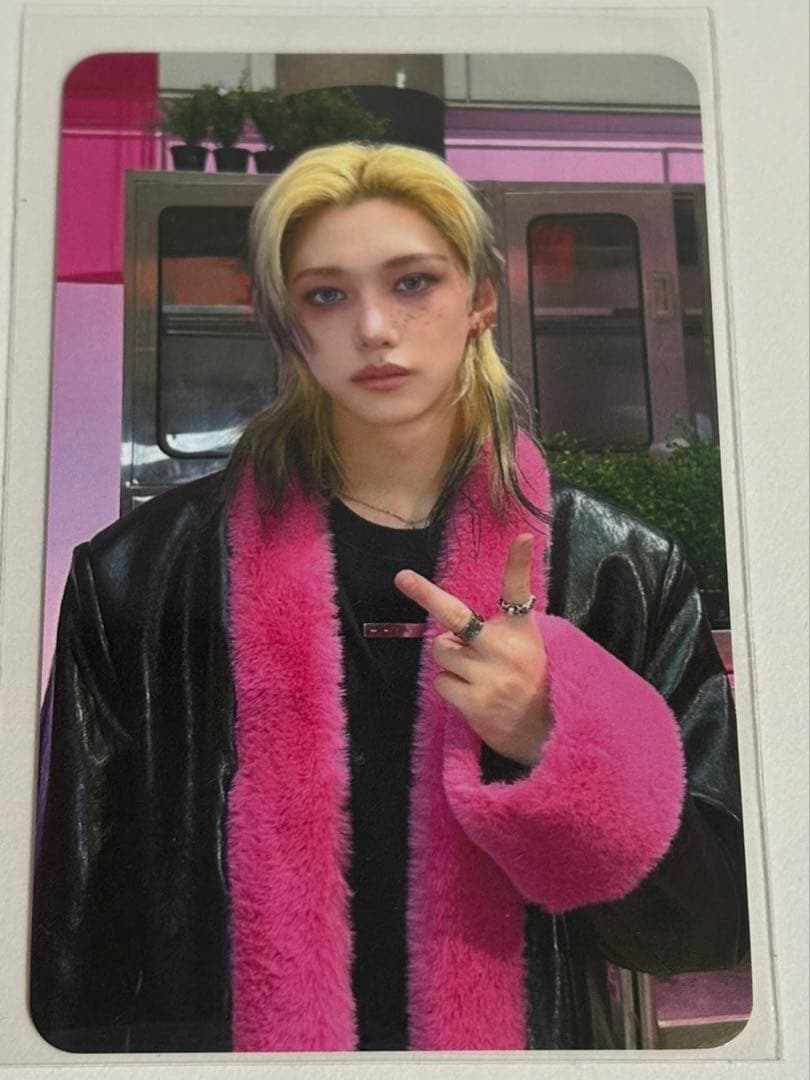 straykids スキズ ポップアップ フィリックス QRリアルタッチ トレカ