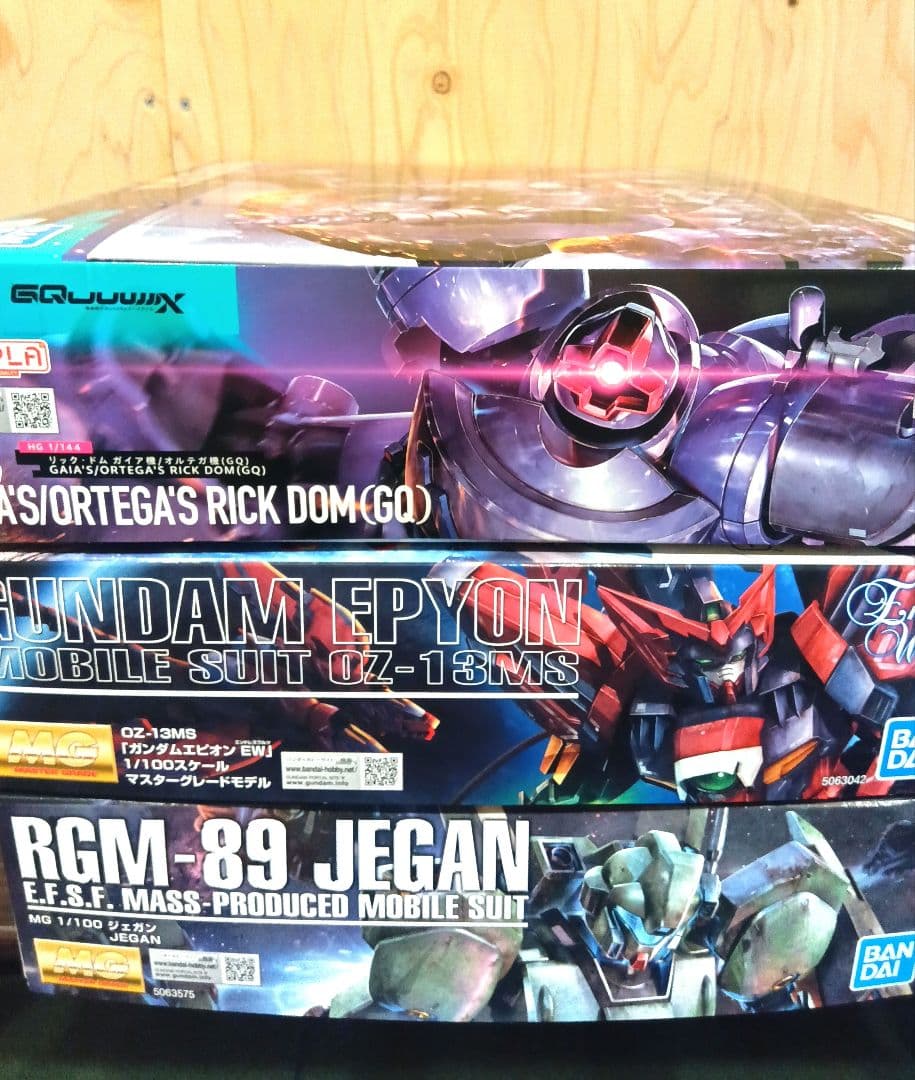 ガンプラ MG ガンダムエピオン ジェガン HG リックドム ジークアクス