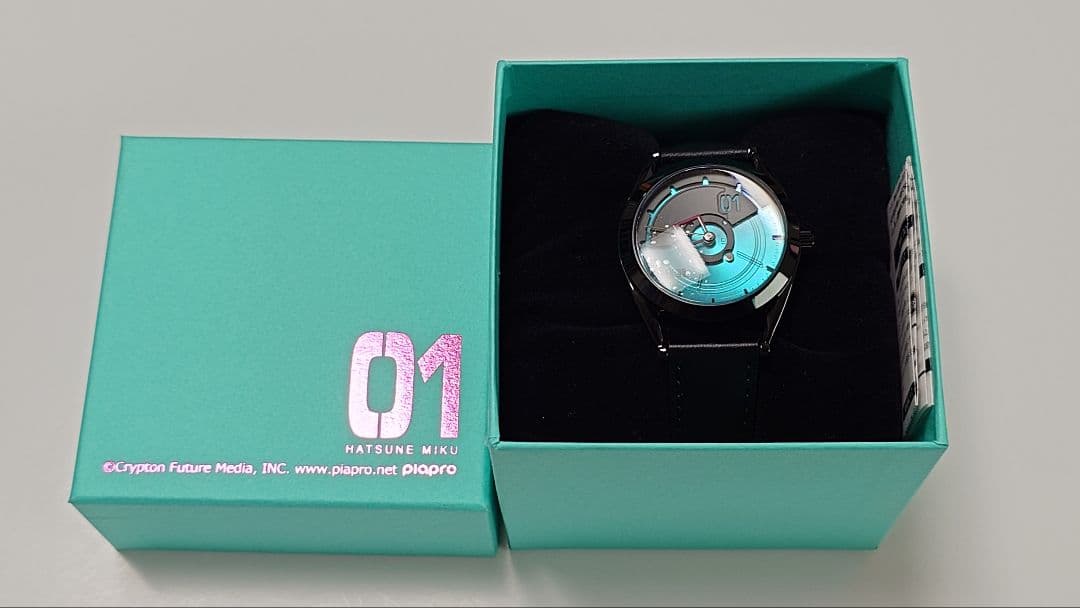 初音ミク super groupies コラボ モデル 腕時計 特典カード付き