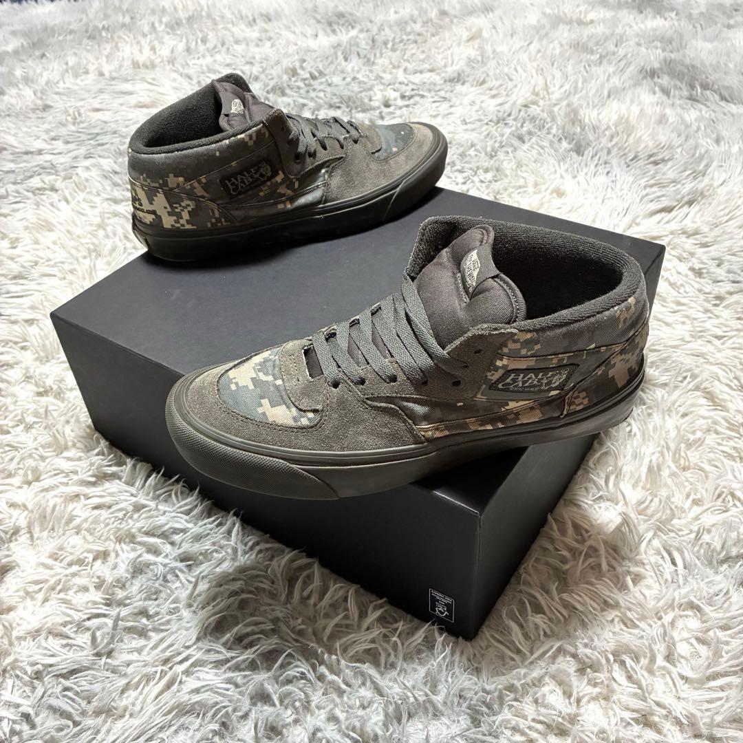 【良品】VANS × WTAPS US9 HALF CAB CAMO/GREY Vans OG Half Cab Lx X WTAPS 
