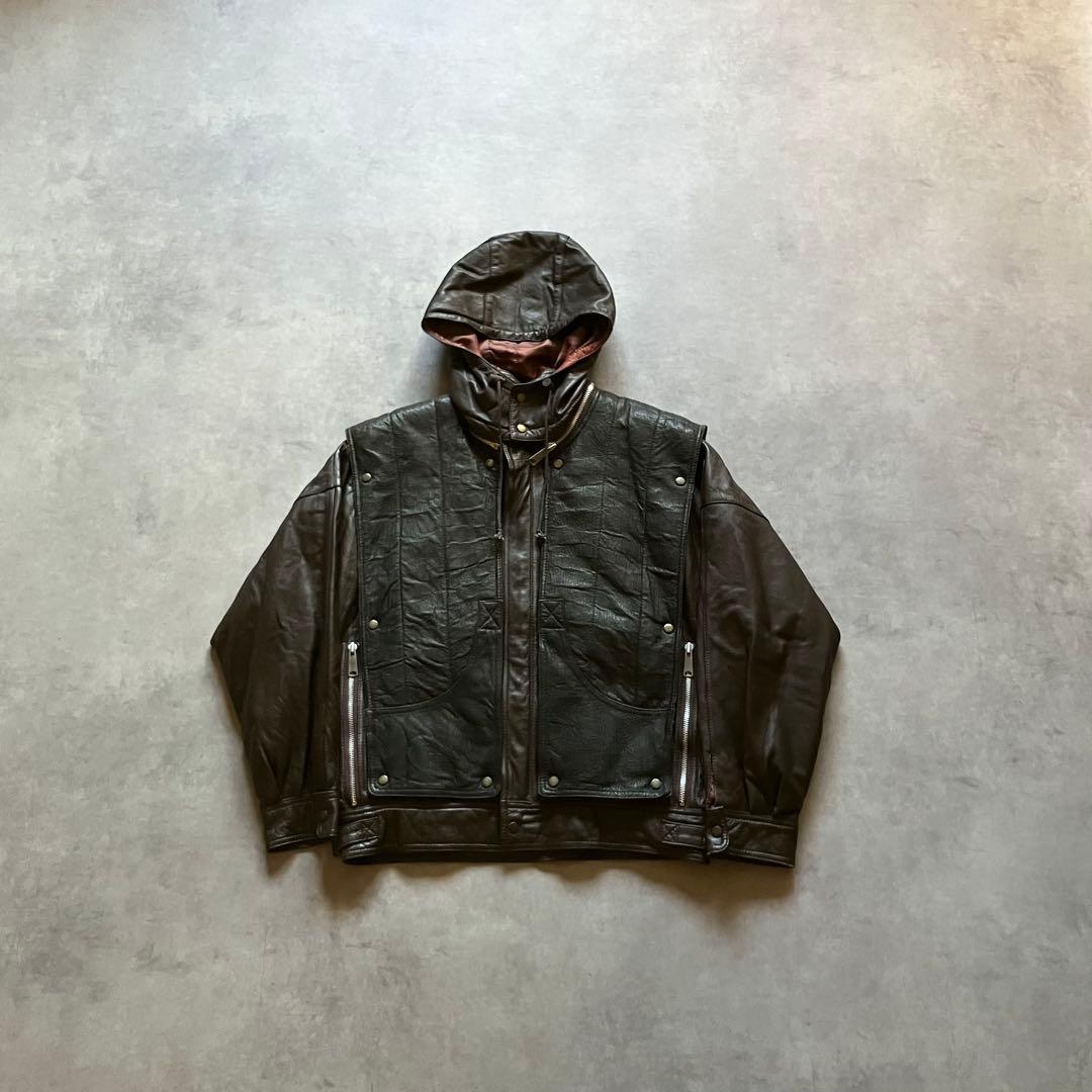 ジャケット・アウター 80s special gimmick leather jacket y2k