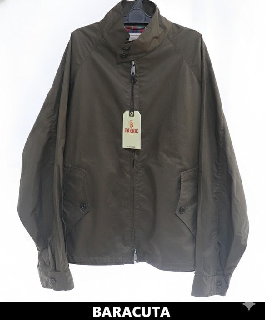 BARACUTAバラクータ新品ミリタリージャンパー42カーキ