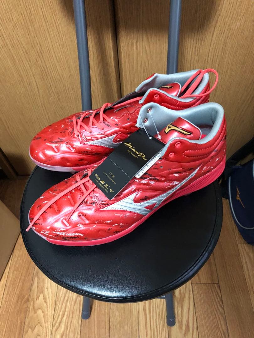 最終日売り切りセール　ミズノ　野球スパイク赤　27.5 楽天市場】ミズノ野球 スパイク・赤の通販