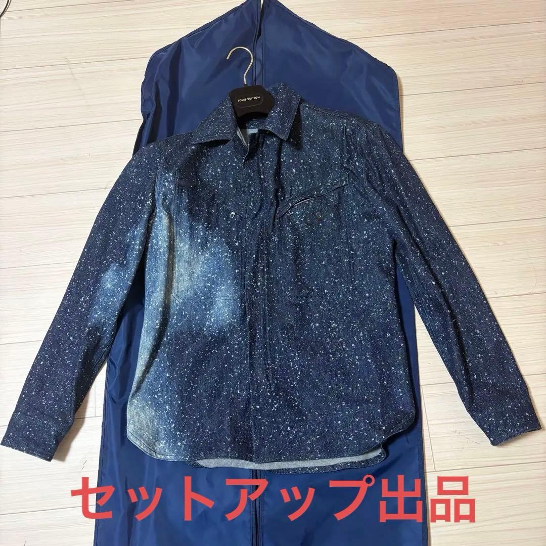 LOUIS VUITTON ギャラクシーデニム パンツ セットアップ ジャケット