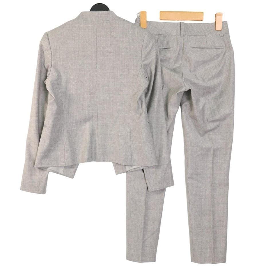 theory luxe EXECUTIVE パンツスーツ セットアップ グレー - メルカリ
