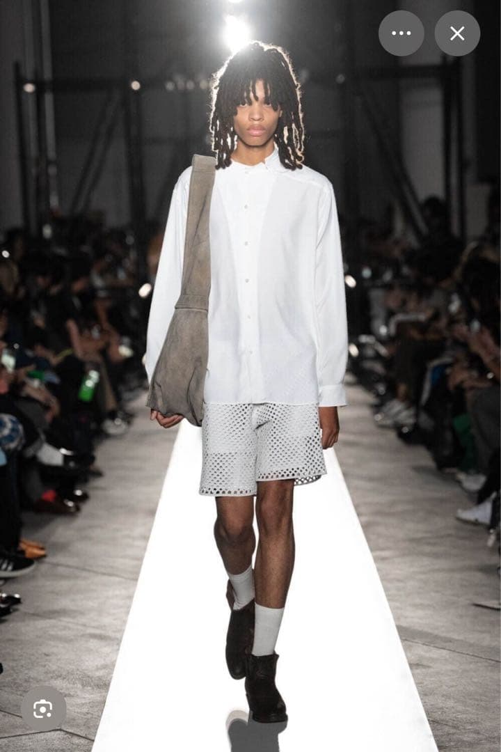 SEVEN BY SEVEN レザーショルダーバッグ グレー　新品 SEVEN BY SEVEN / セブンバイセブン Leather Shoulder Bag -Cow spilt