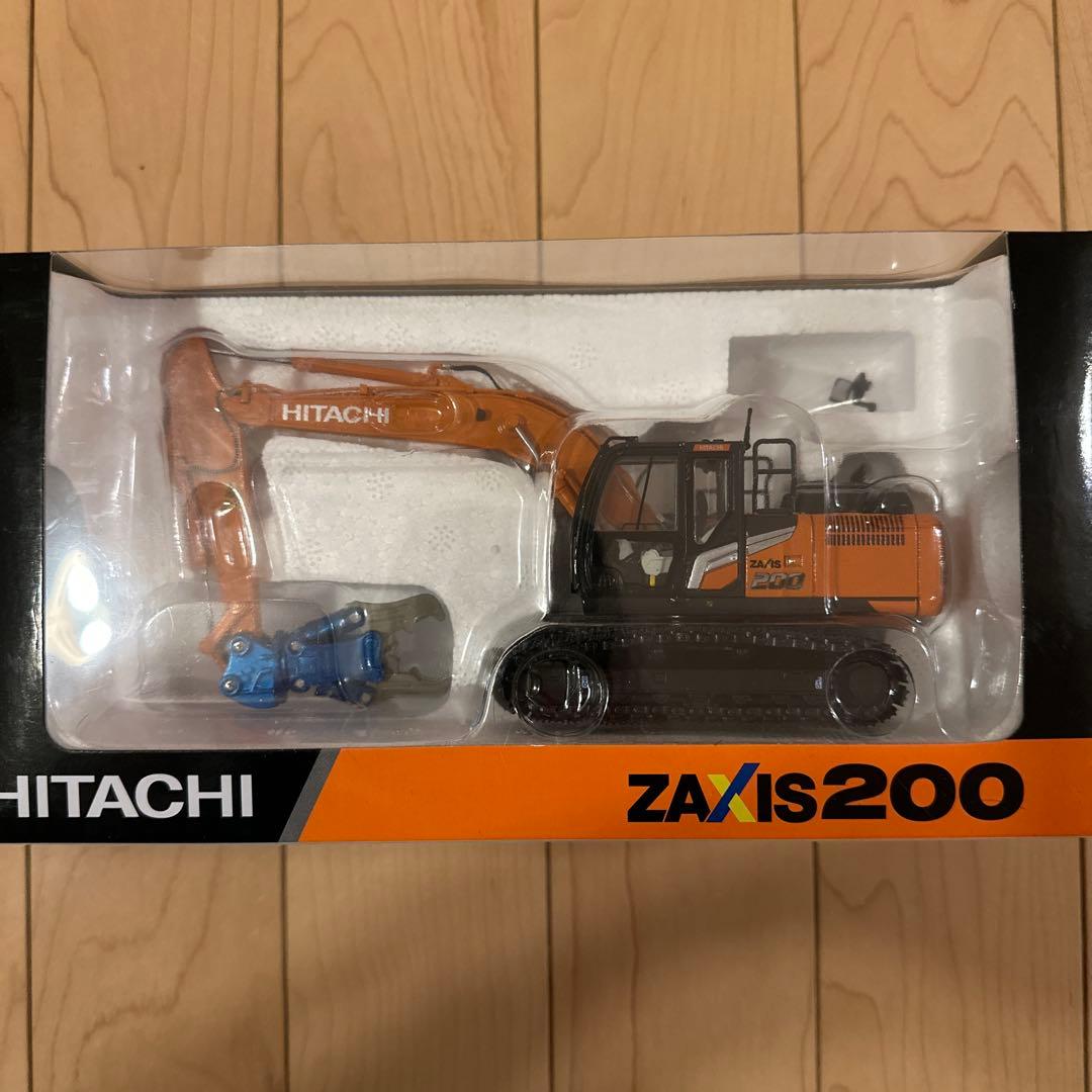 HITACHI ZAXIS200 ミニチュア油圧ショベル 大割機 クラッシャー