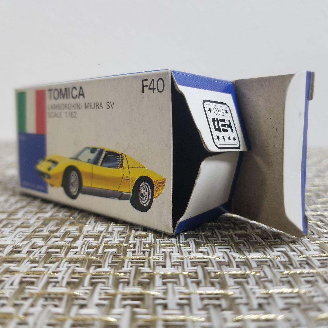 トミカ 青箱 No.F40 ランボルギーニ ミウラ SV ブルー 日本製 - メルカリ