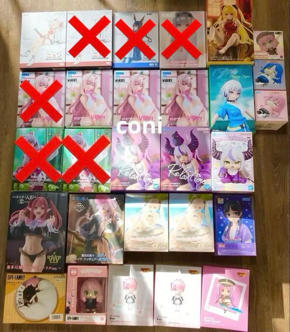 美少女フィギュア　22個セット　薬屋のひとりごと　SPY×FAMILY リゼロ