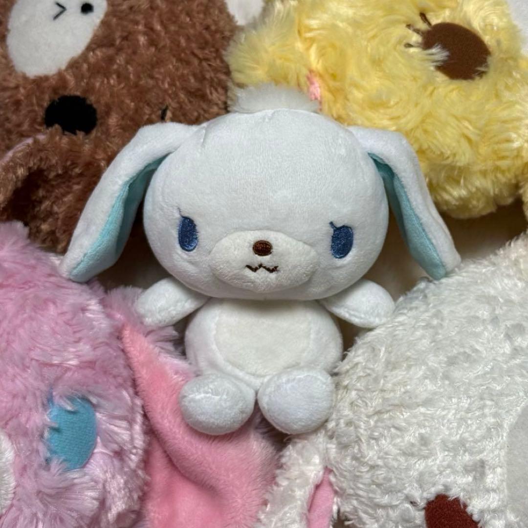 シュガバニーズ ぬいぐるみ あおみみうさ