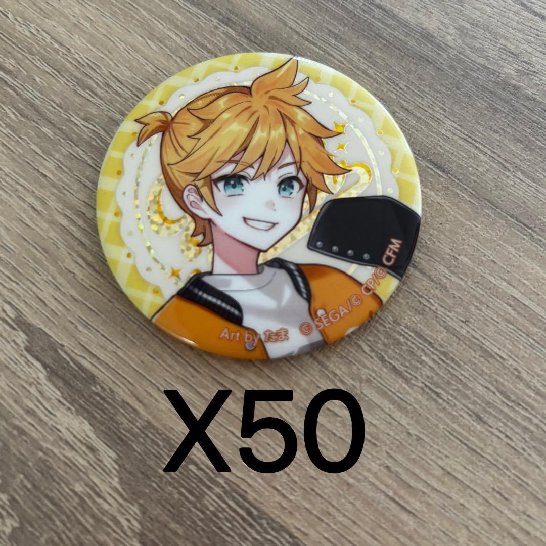 プロセカ 鏡音レン クリフェス 缶バッジ