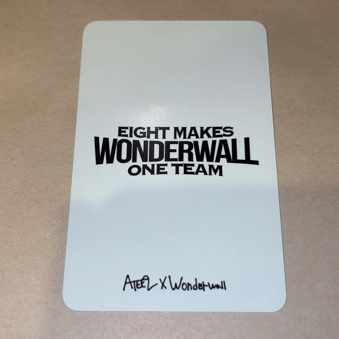 ateez wonderwall 8m1t トレカ ソンファ - メルカリ