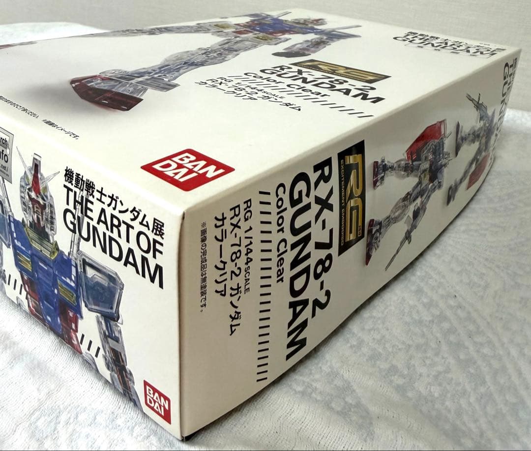 機動戦士ガンダム展 東京限定RG 1/144 RX-78-2ガンダムカラークリア