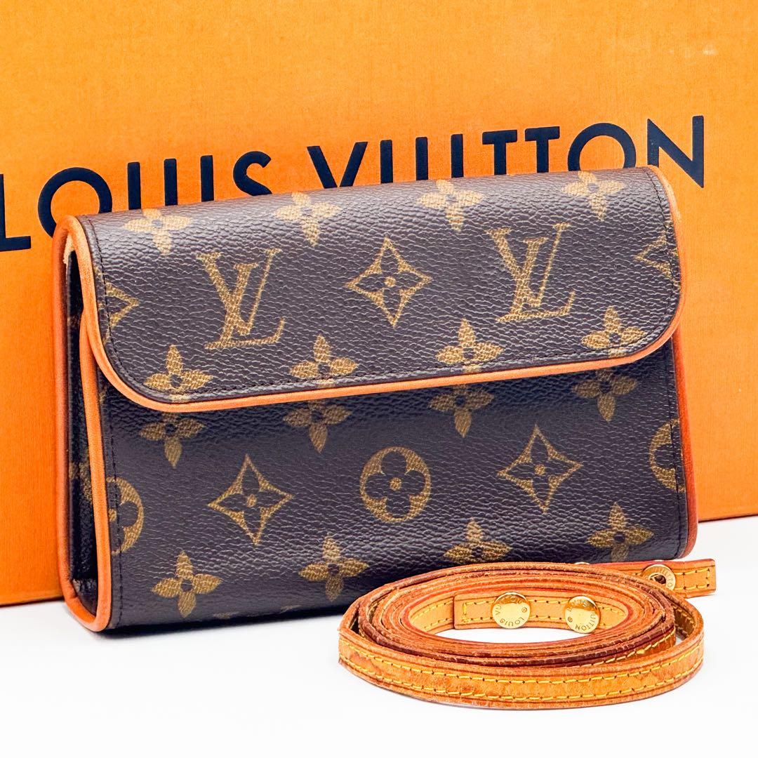ルイヴィトン モノグラム ポシェット フロランティーヌ ショルダーバッグ ポーチ LOUIS VUITTON ルイヴィトン ポシェットフロランティーヌ ウエスト
