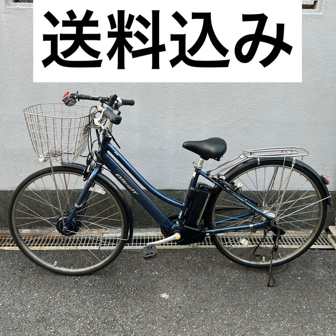 送料込み ブリヂストン アルベルトE 27インチ ブルー 電動アシスト自転車