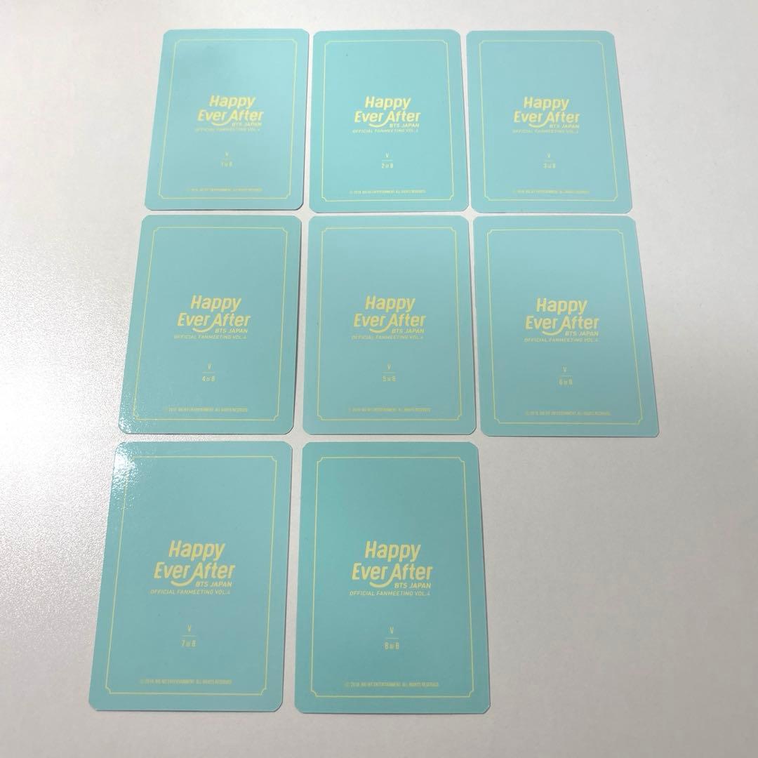 公式】BTS テヒョン テテ V ハピエバ 日本 ミニフォト コンプ 品