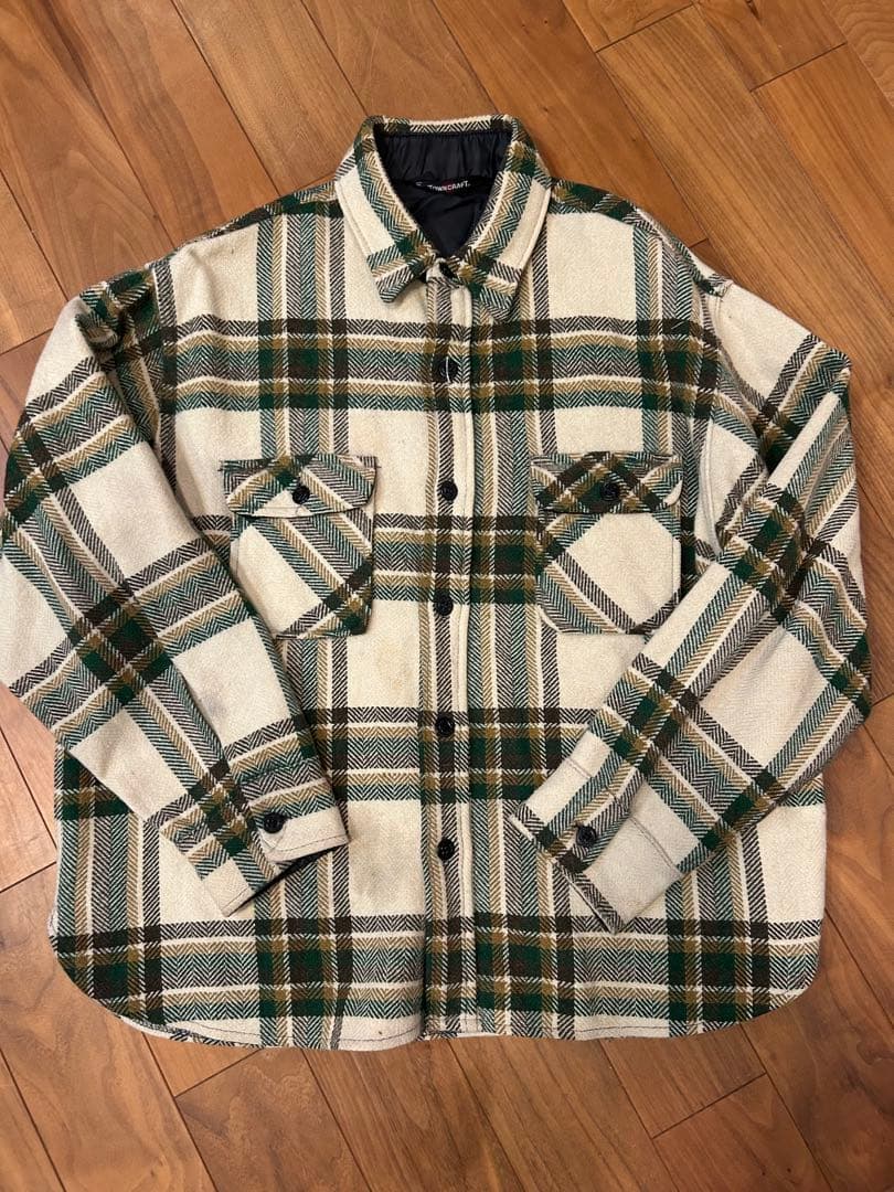 60s TOWNCRAFT チェック柄ネルシャツ LBIG MACペンドルトン