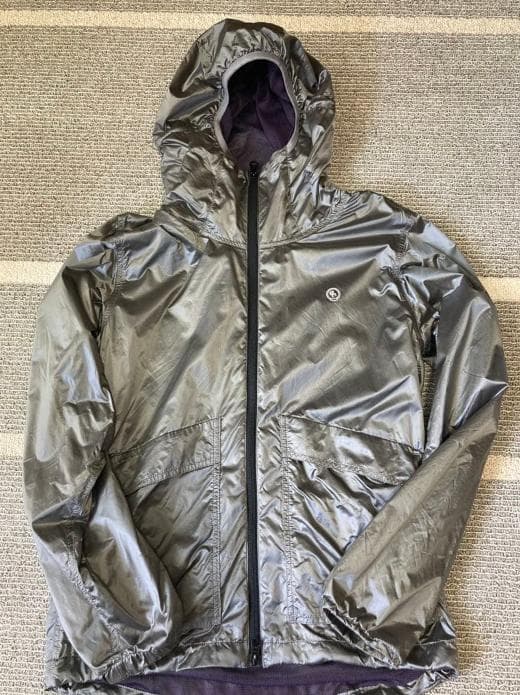 【美品】シャルボンcharbon ランニング ナイロンパーカー M