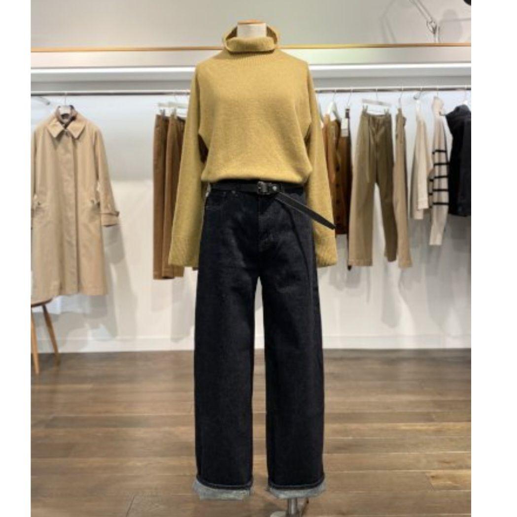 マーガレットハウエル 20AW ウール カシミヤ タートル ネック ニット Ⅱ