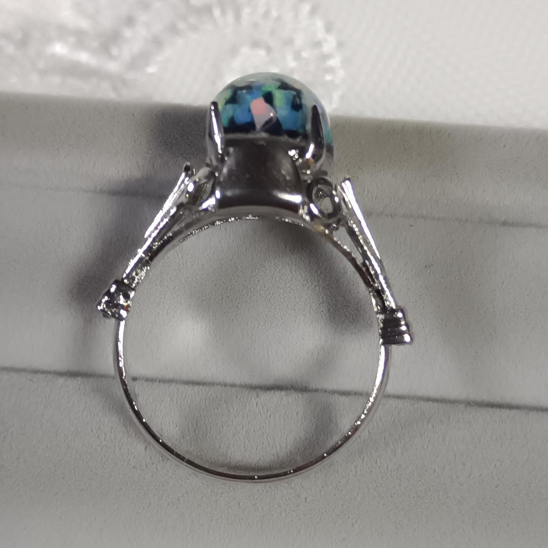 オーバルカット石リング - メルカリ