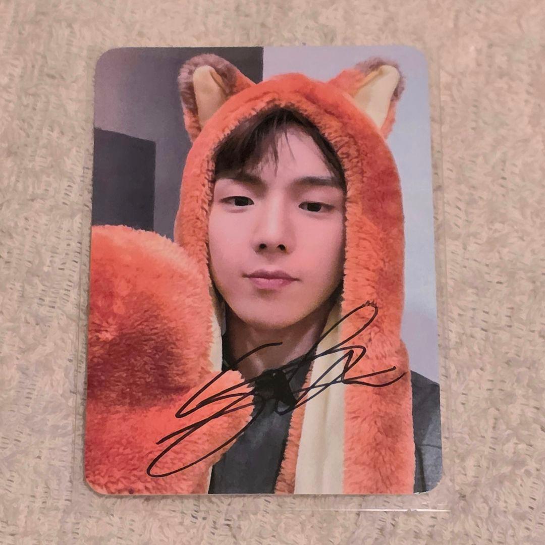 MONSTA X THE X with muu ショヌ　サイン入り特典トレカ