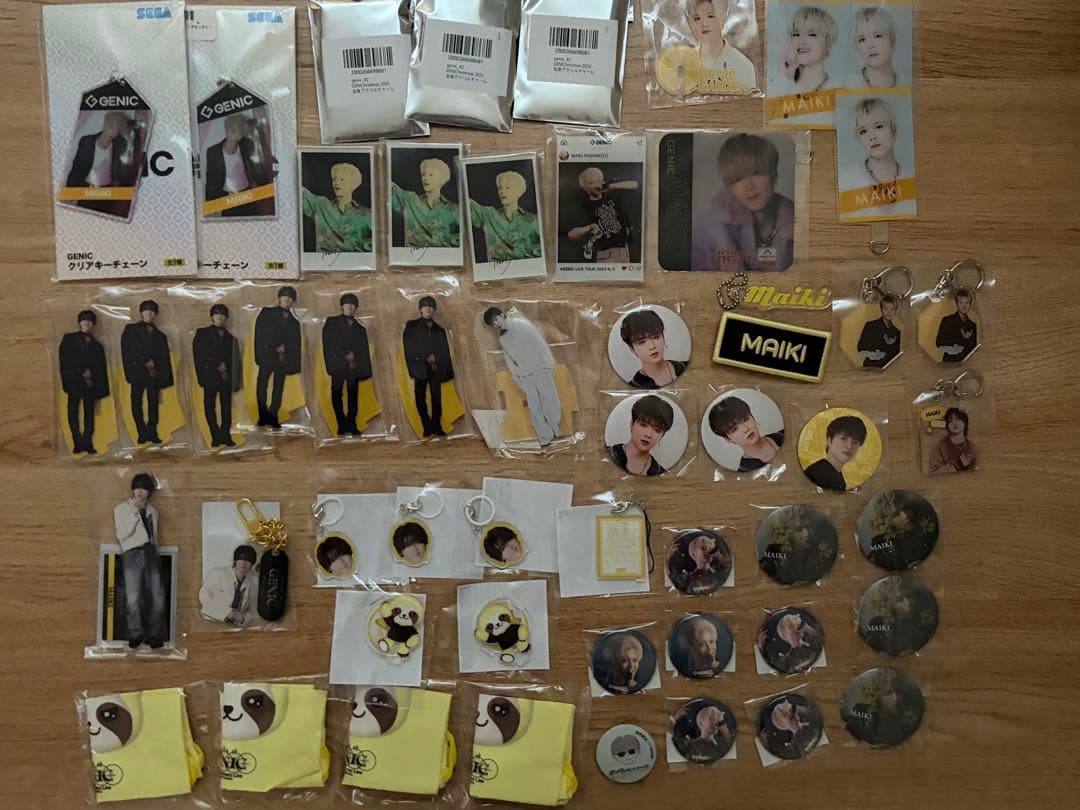 GENIC 西本茉生 アクリルスタンド など まとめ売り GENIC 西本茉生セット - メルカリ