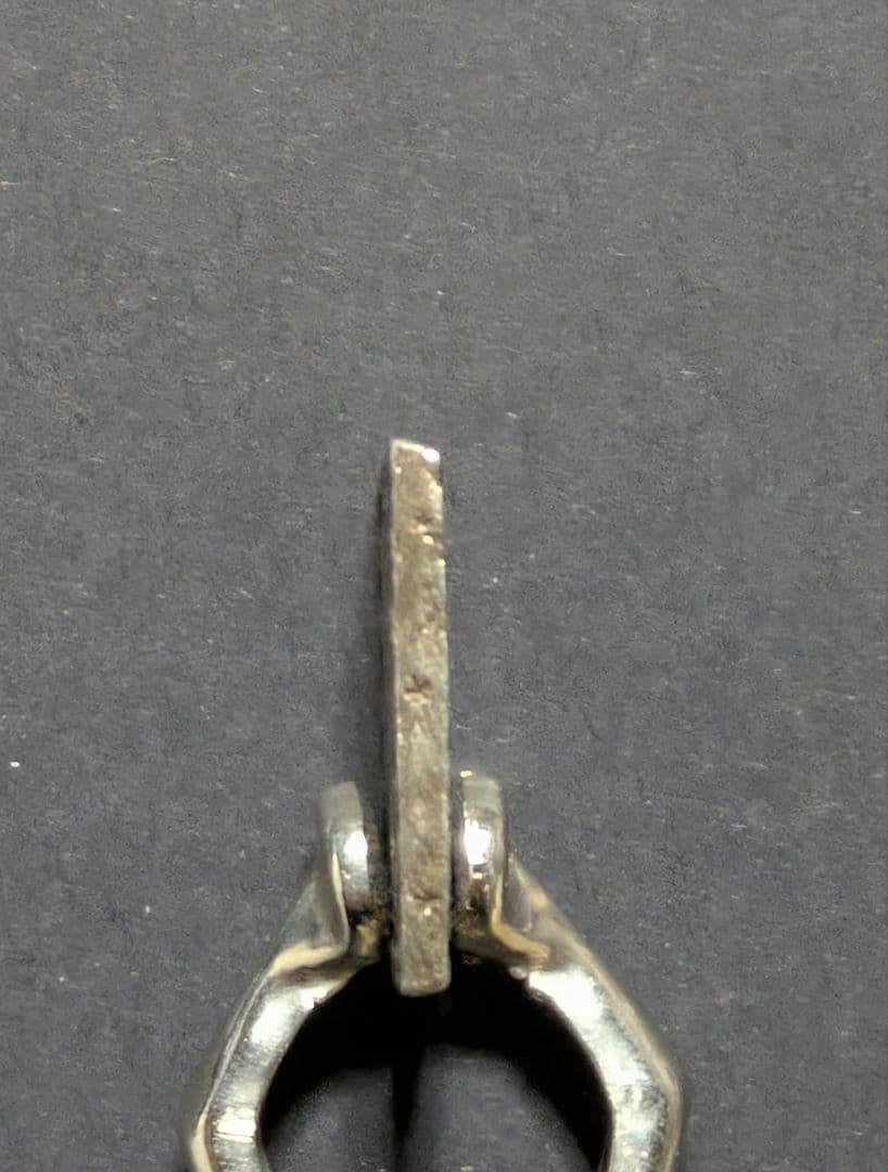 【珍品】安政一分銀（Ad型）【濶定重打】8.79g