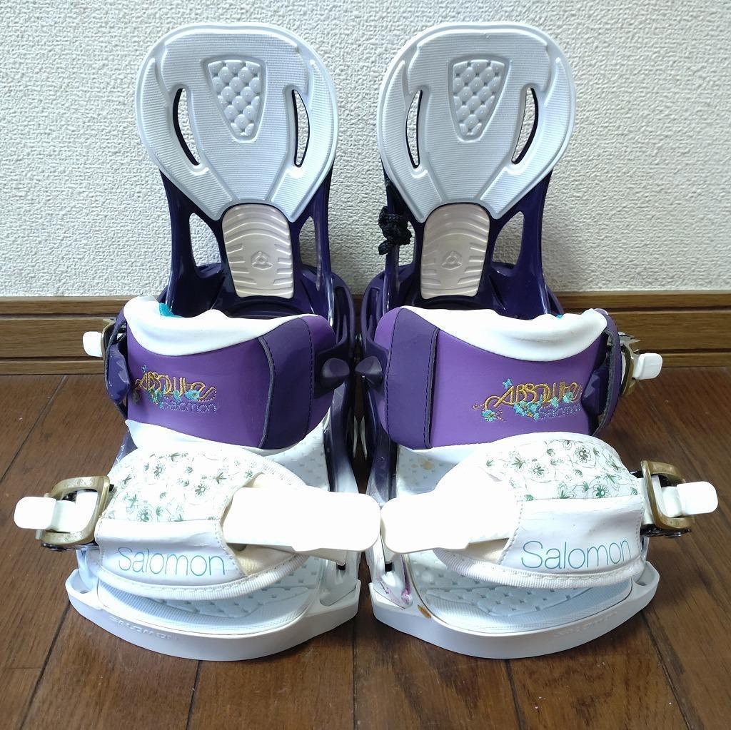 スノーボード ビンディング サロモン S/M レディース USED【2508】