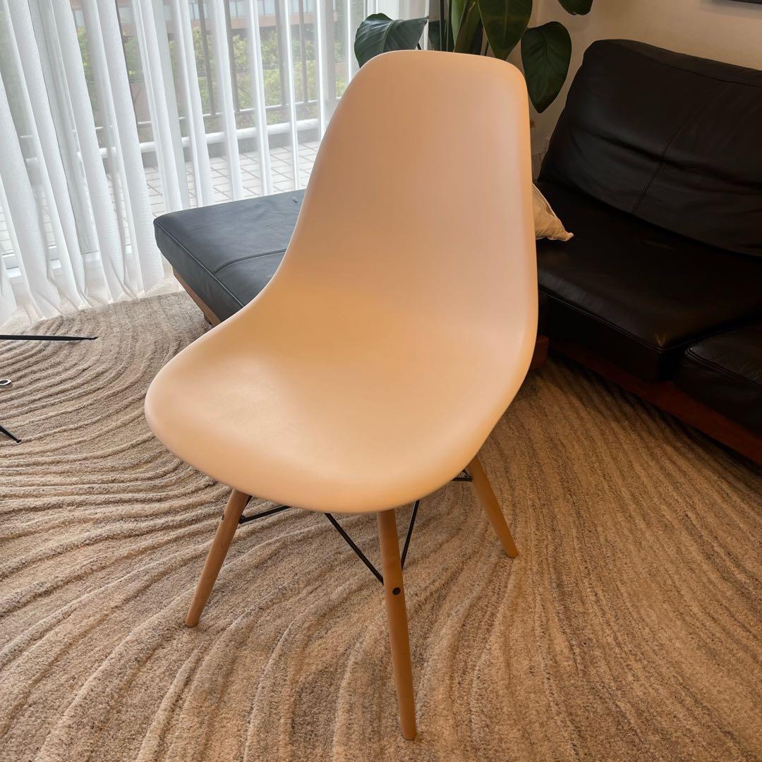 【正規品】ハーマンミラー　イームズプラスチックシェルサイドチェア
