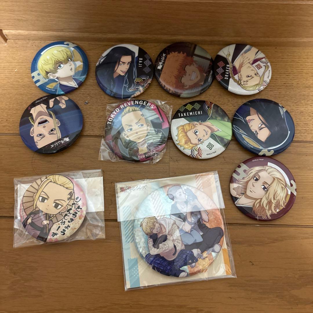東京リベンジャーズ 缶バッジ 10個セット - メルカリ