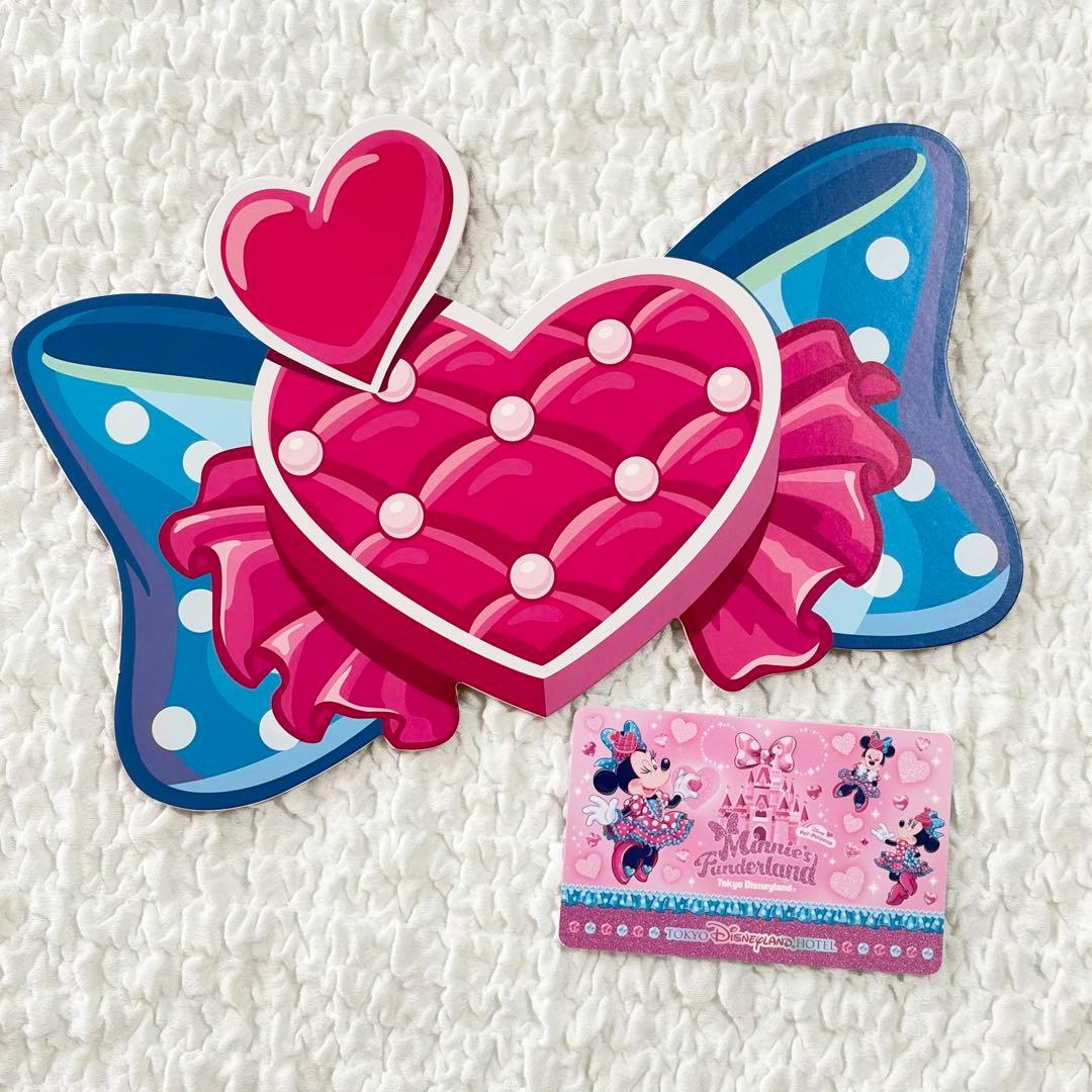 新品未使用】ディズニーランドホテル ミニー カードキー キーケース