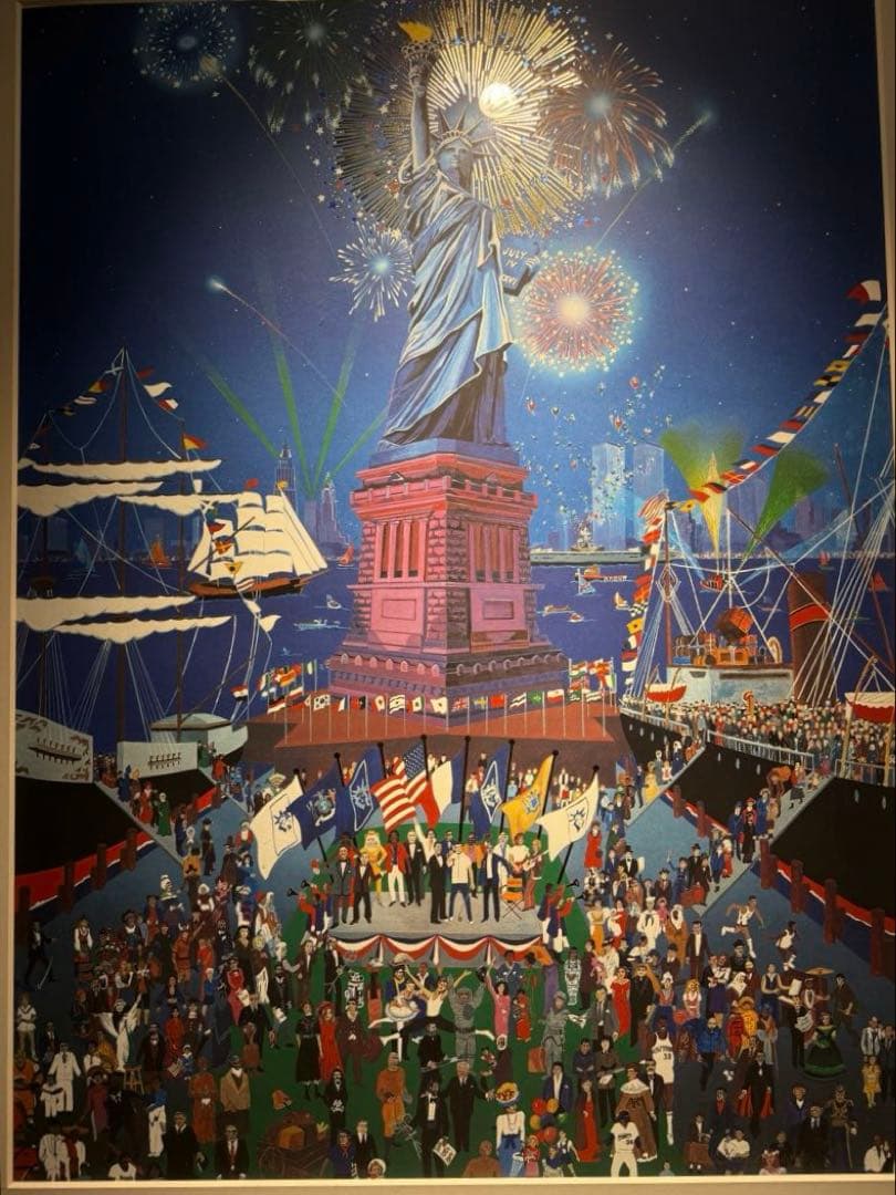 大型作品Melanie Taylor Kent【自由の女神 】1986年