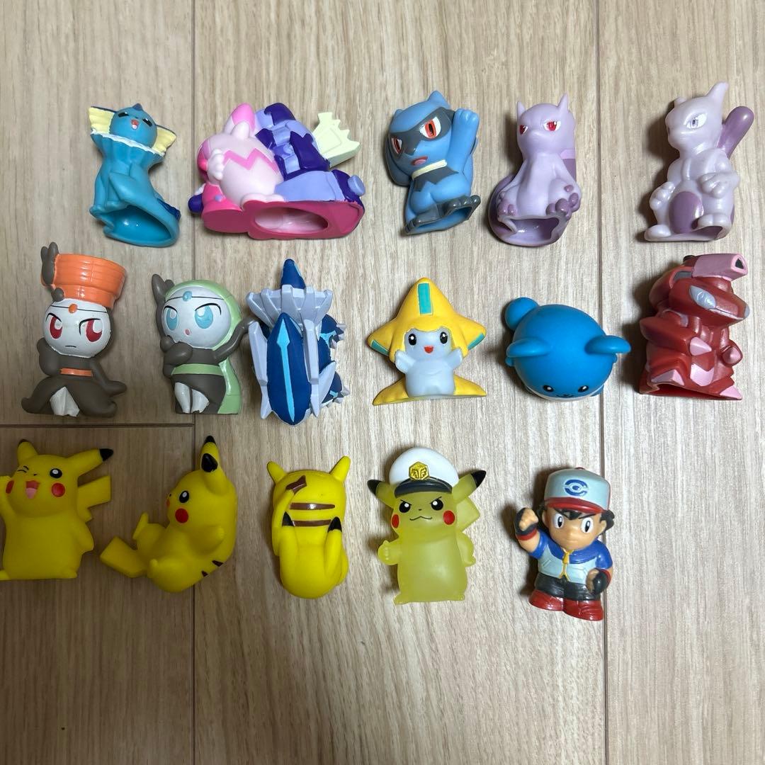 17点 ポケモンフィギュア 指人形 まとめ売り 初期 レア - メルカリ